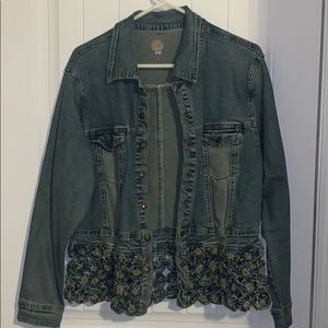 Unique jean jacket